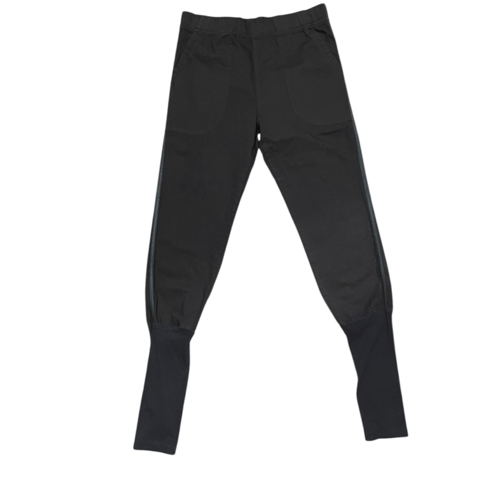 Prairie Underground Black Hippie Slim Pull on Pants Size M